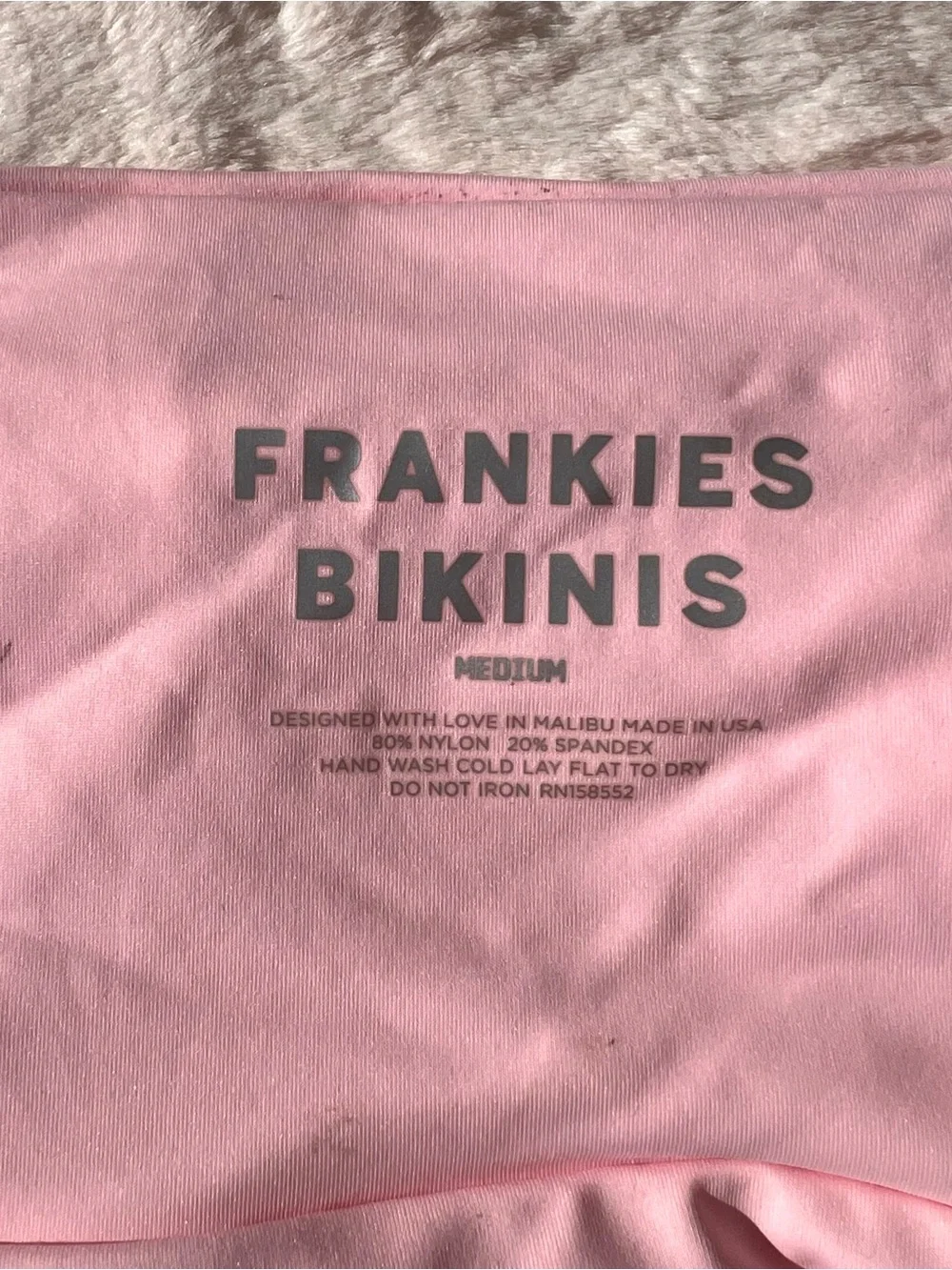 Frankies Bikinis classic strapless